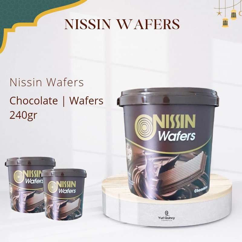 

(Ready) Nissin wafer jar/timba 240gr 1 karton isi 6 exp 2026