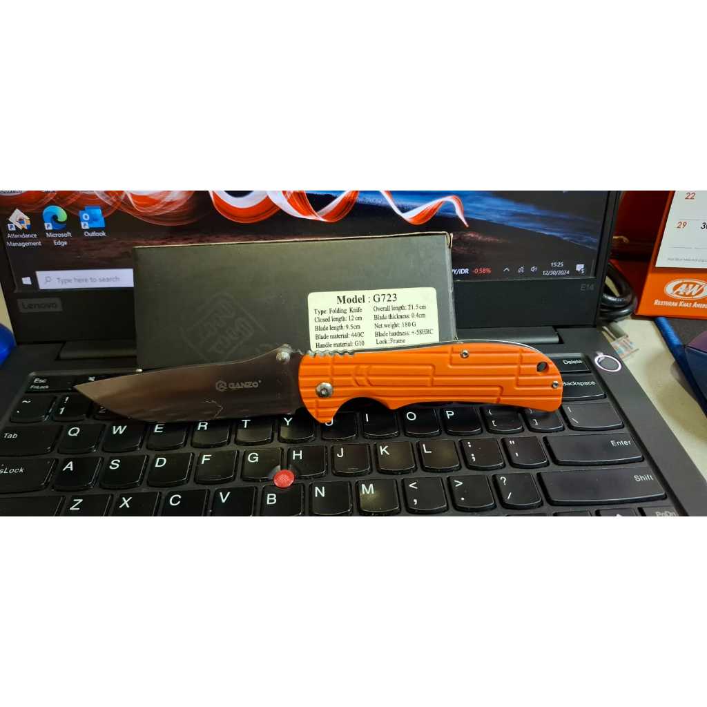 Pisau GANZO G723 Model Lipat
