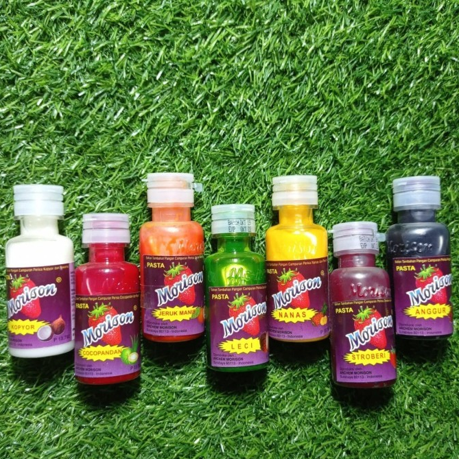 

Pasta MORISON Perisa Pewarna Makanan 50 ml - Tersedia 14 Rasa