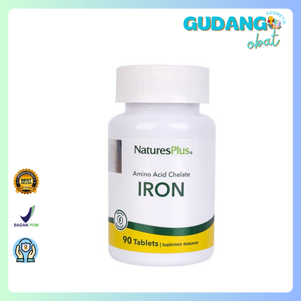 NATURE'S PLUS IRON 20 MG 90'S