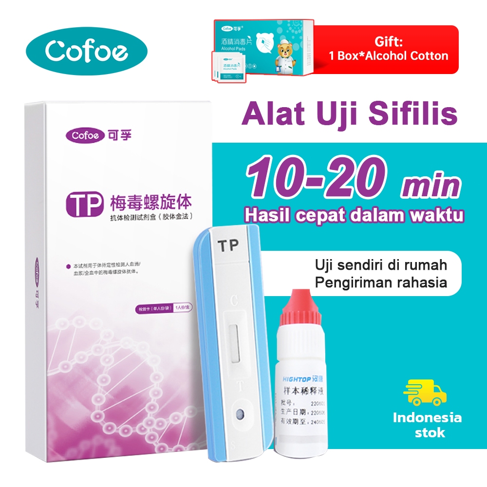 Cofoe Syphilis Rapid Test Sifilis Test Strip Sipilis Test Alat Uji Sipilis Tes Card Test Akurat