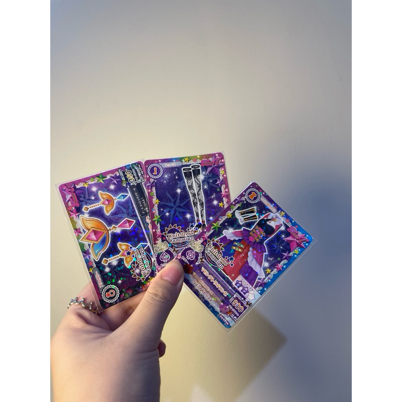 AIKATSU SERIES AIKATSU TEAM UNIT DRESS CAMPAIGN MIZUKI KANZAKI TRISTAR JP VER MAGENTA TRIO