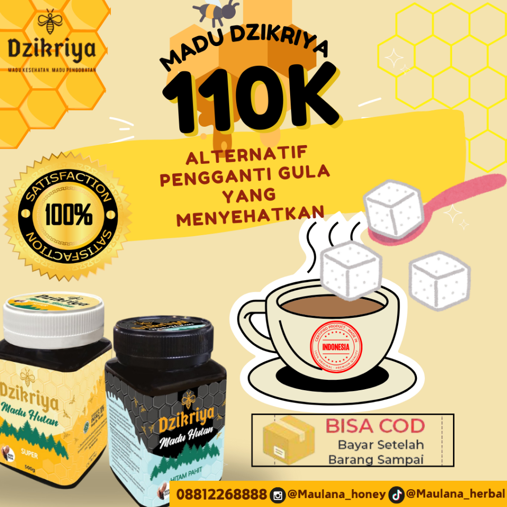 

Madu Dzikriya (madu pengobatan dan madu kesehatan)