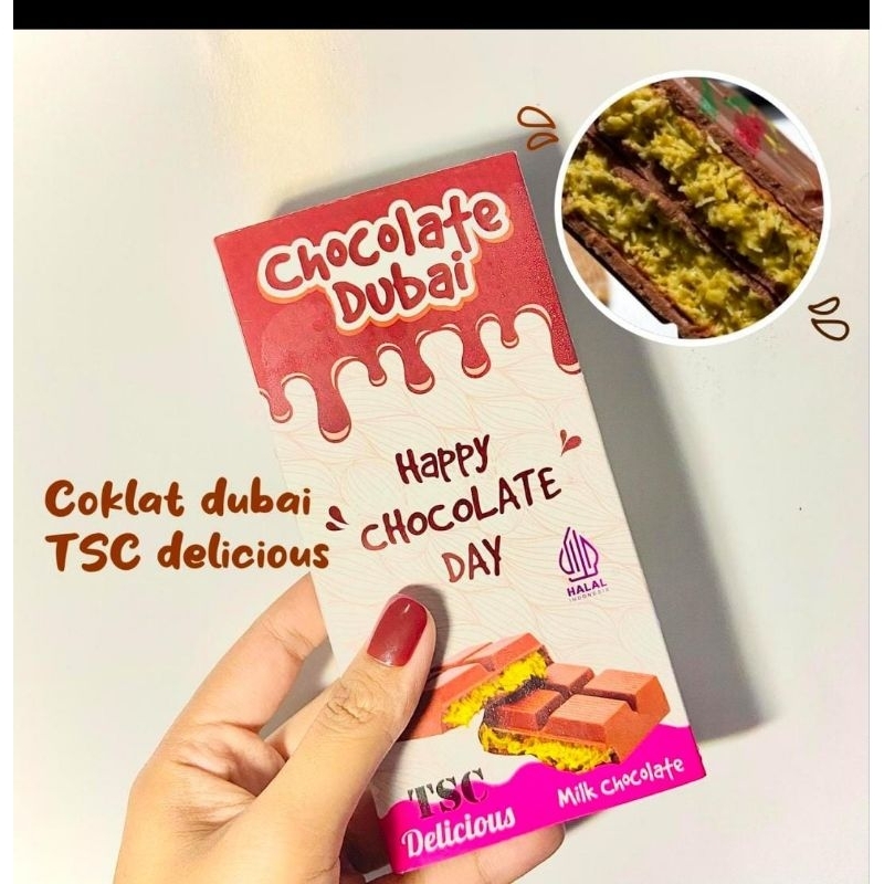 

COKELAT DUBAI TSC DELICIOUS HAPPY CHOCOLATE DAY