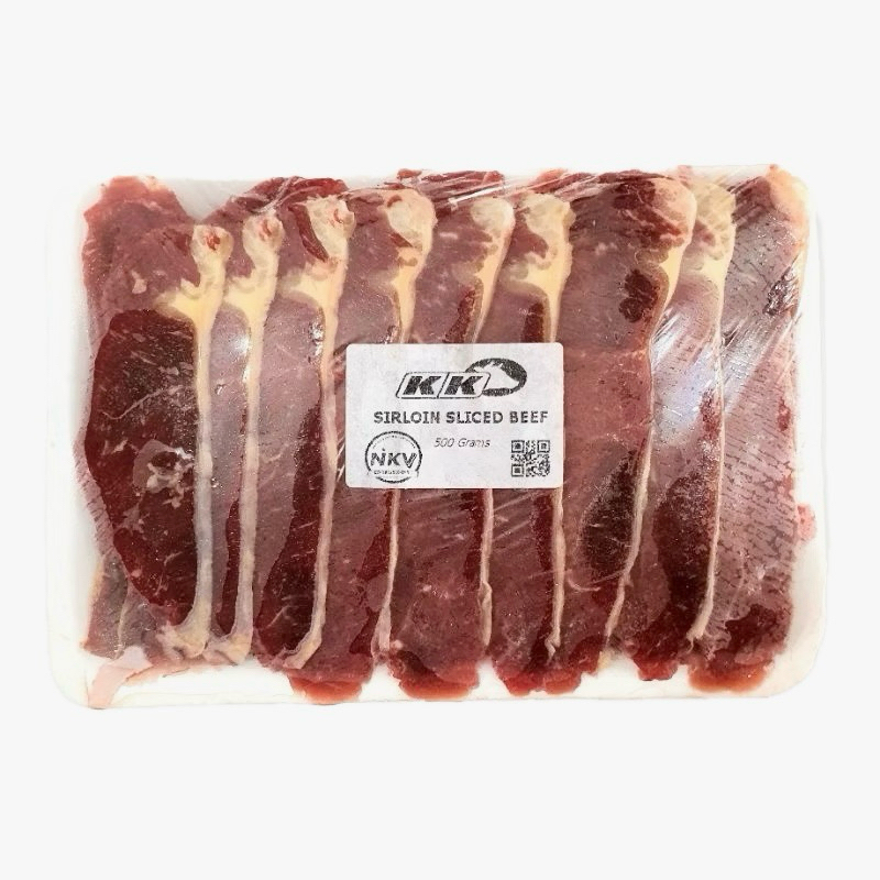 

KK Daging Sapi Sirloin Sliced Beef 500g