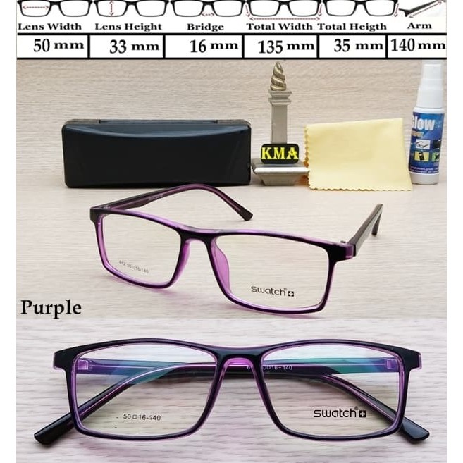frame kacamata SWATCH kacamata minus kotak swatch minus unisex
