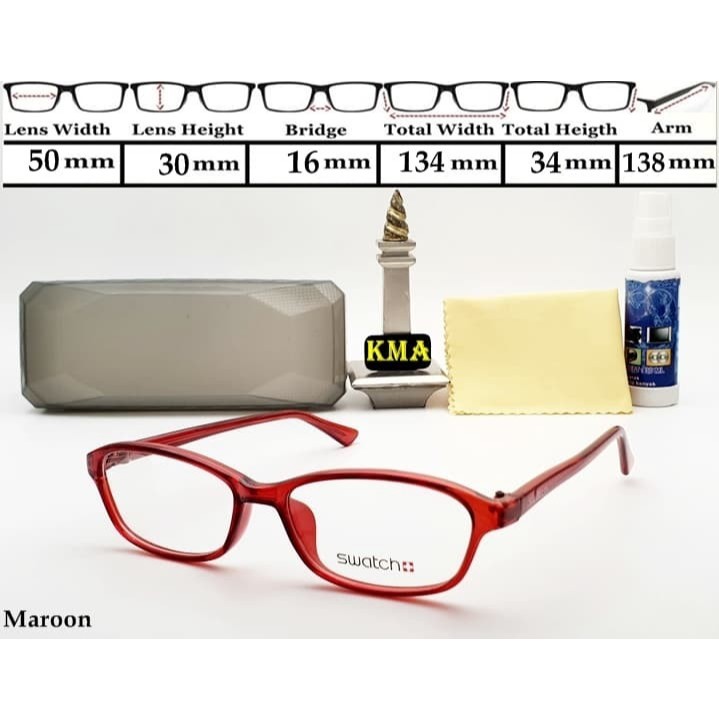 kacamata minus SWATCH frame kacamata unisex minus swatch minus