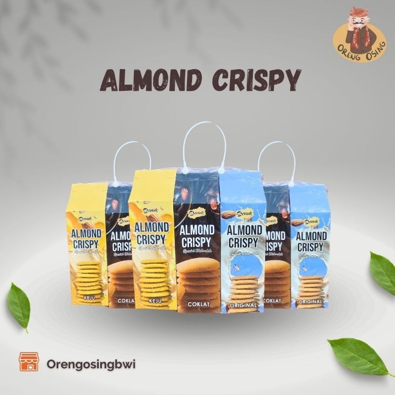 

ORENG OSING| Almond Crispy 100gram
