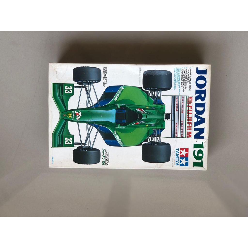 Tamiya 1/20 Jordan 191 Number 33 Fujifilm Model Kit