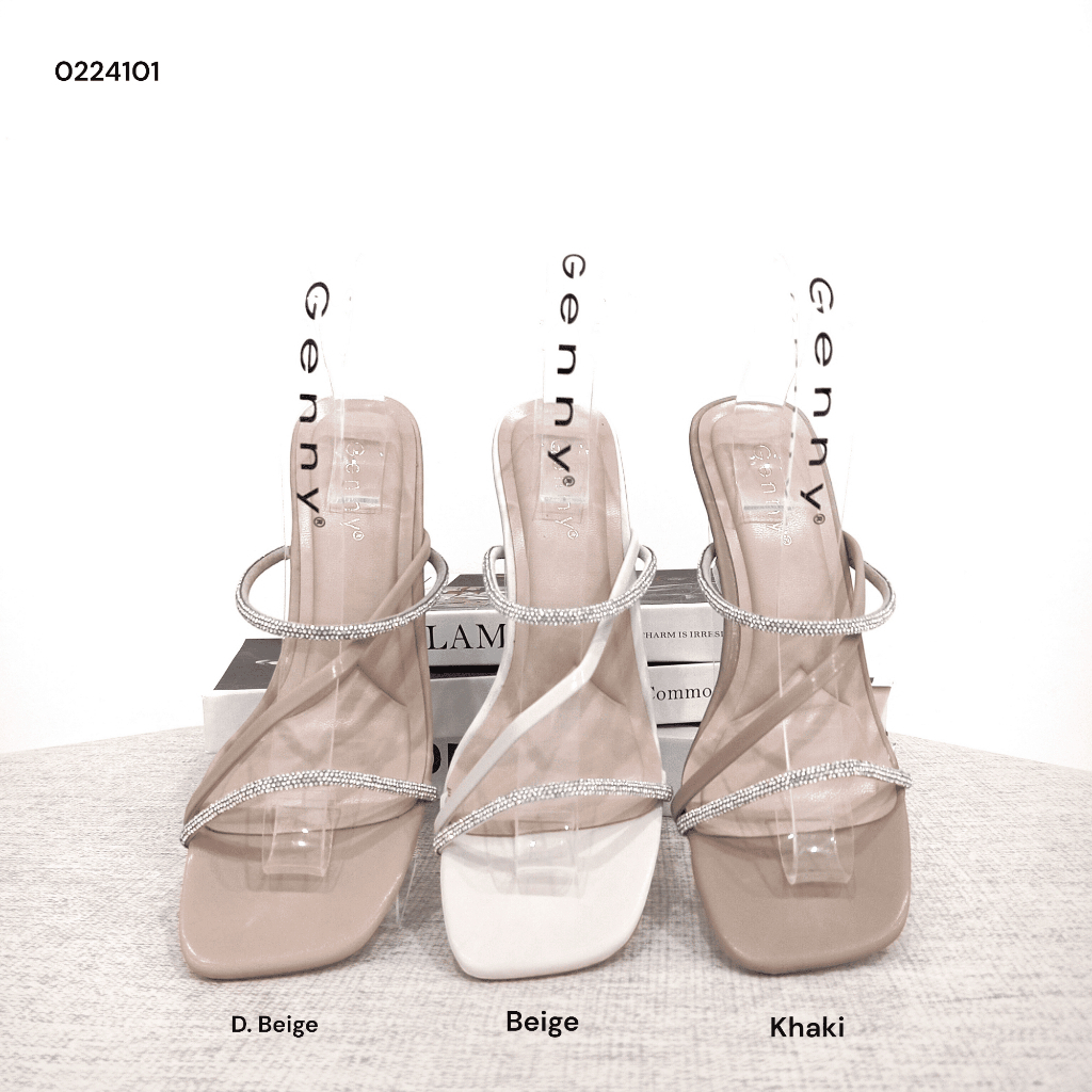 Genny Sepatu Heels 7,5 CM Wanita 0224101