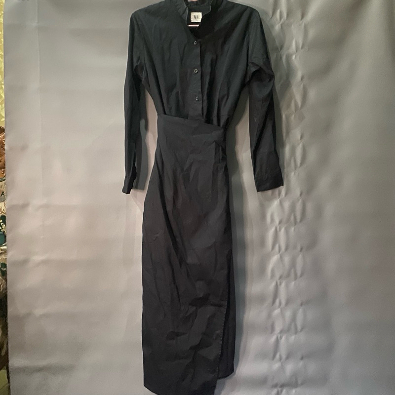 Preloved dress PAFON hitam