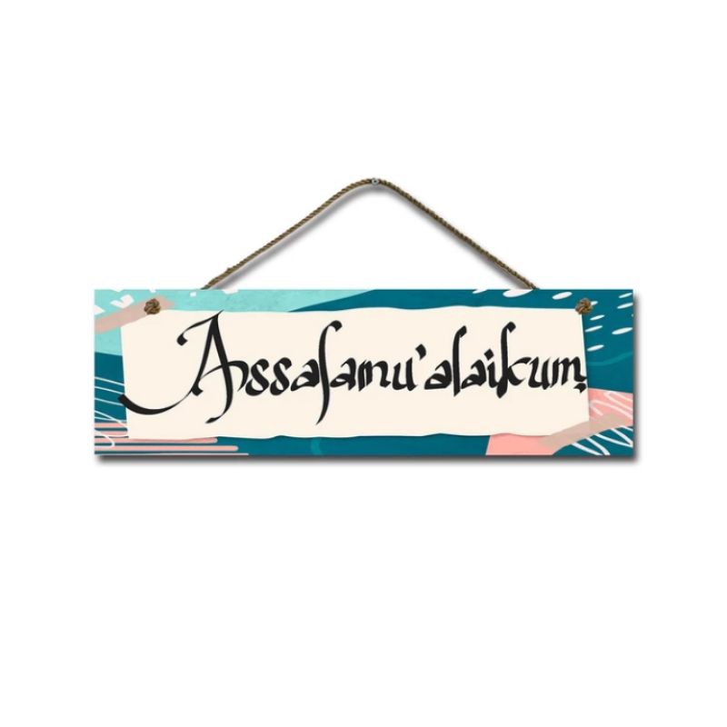 Hiasan Dinding Assalamualaikum