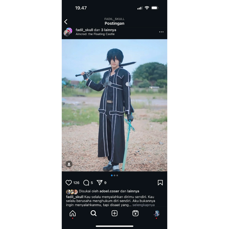 costume kirito
