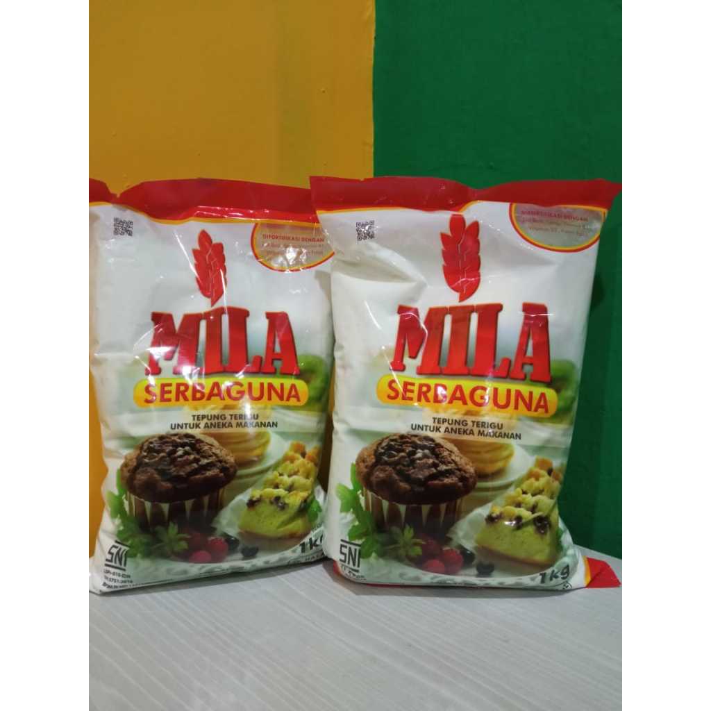 

TEPUNG TERIGU MILA 1 KG - TEPUNG TERIGU SERBAGUNA 1KG