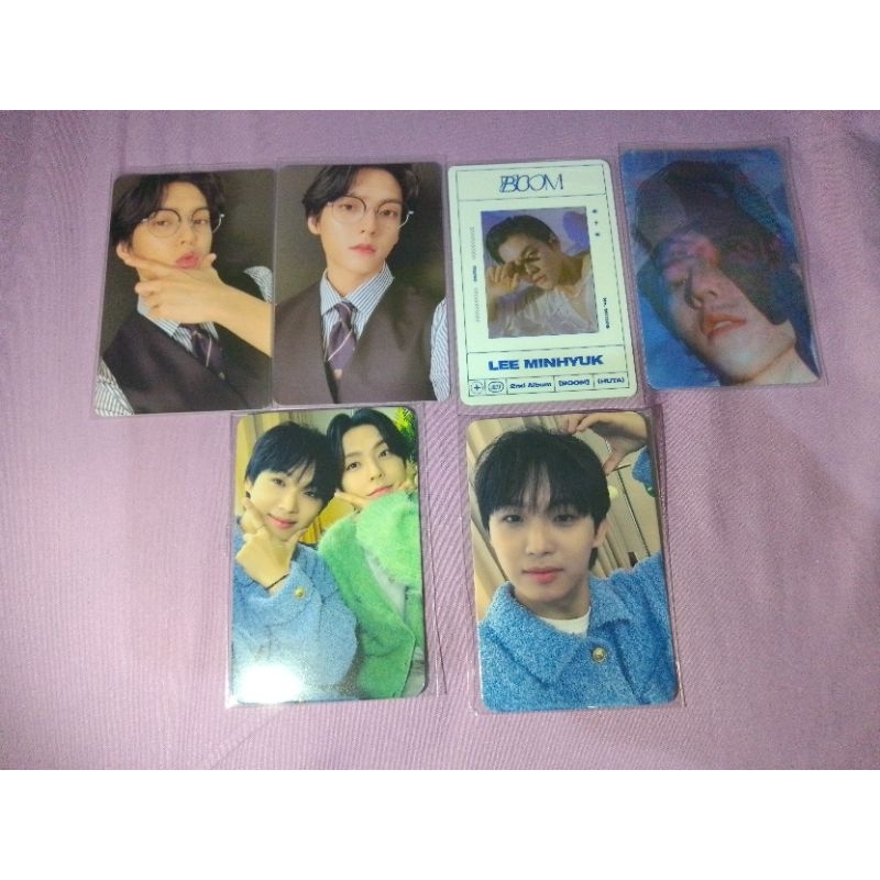 PC Lee Minyuk Boom Sealed, PC unit Minsik, PC luckydraw ourdream hyunsik
