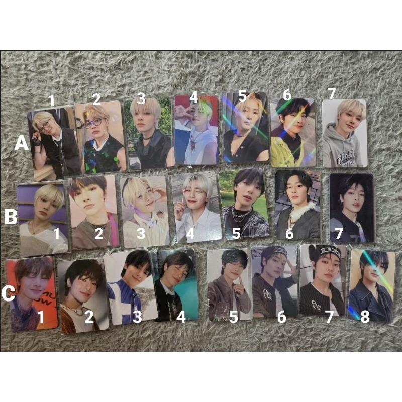 Straykids jeongin IN photocard maxident oddinary noeasy 5star appmus withmuu Ktown mahagrid subk mmt