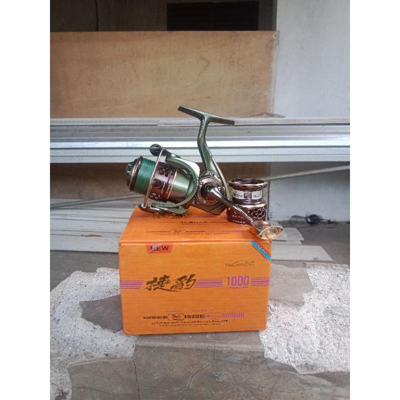 reel pancing tsurinoya jaguar 1000 second like new