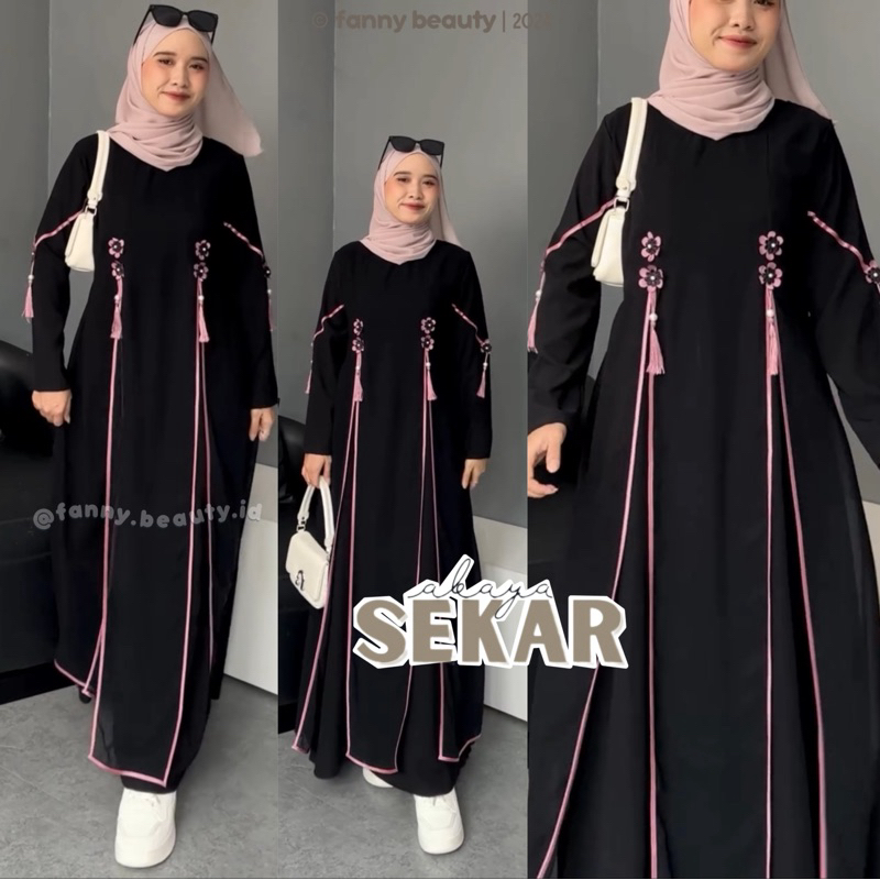 Sekar Sifon Abaya | by fanny.beauty.id