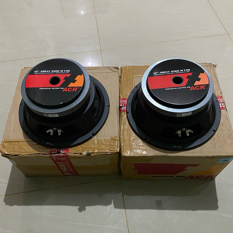 Speaker Acr Fabulous 10 Inch 2560m Original