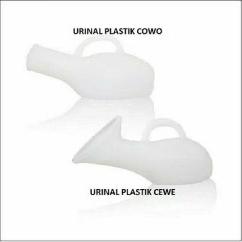 urinal cewe / cowo tanpa tutup
