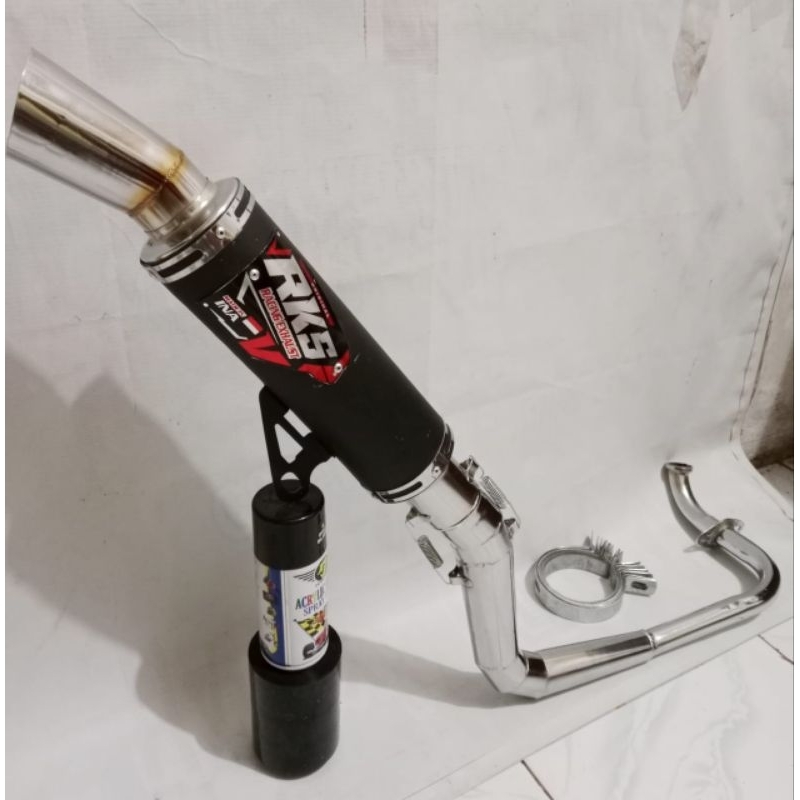 Knalpot Racing Samplong RKS Vario 125 Vario 150 Genio Fino Mio Beat fi Beat Karbu
