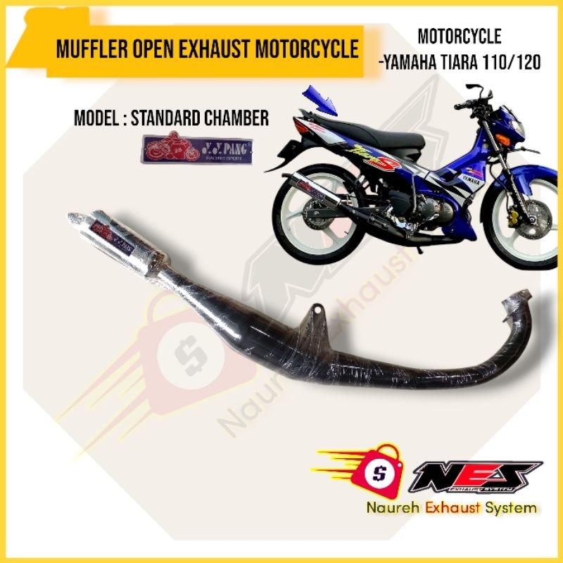 YY Pang Exhaust 2 Stroke Tiara110 120 Motorcycle
