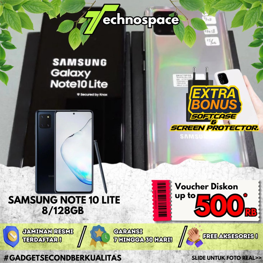 Samsung Galaxy Note 10 LITE | 8/128 GB Second Original Resmi SEIN