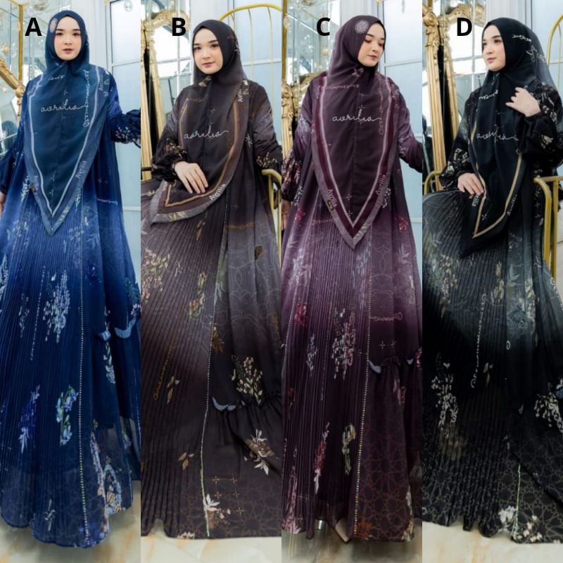 Shamira Syar'i Set Gamis Branded By April
