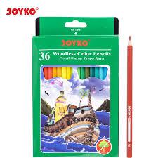 

Pensil Warna Joyko 36 Warna/Woodless Colour Pensils CP-122