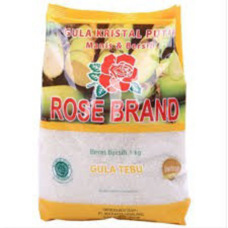 

Gula pasir rose brand kuning 1kg