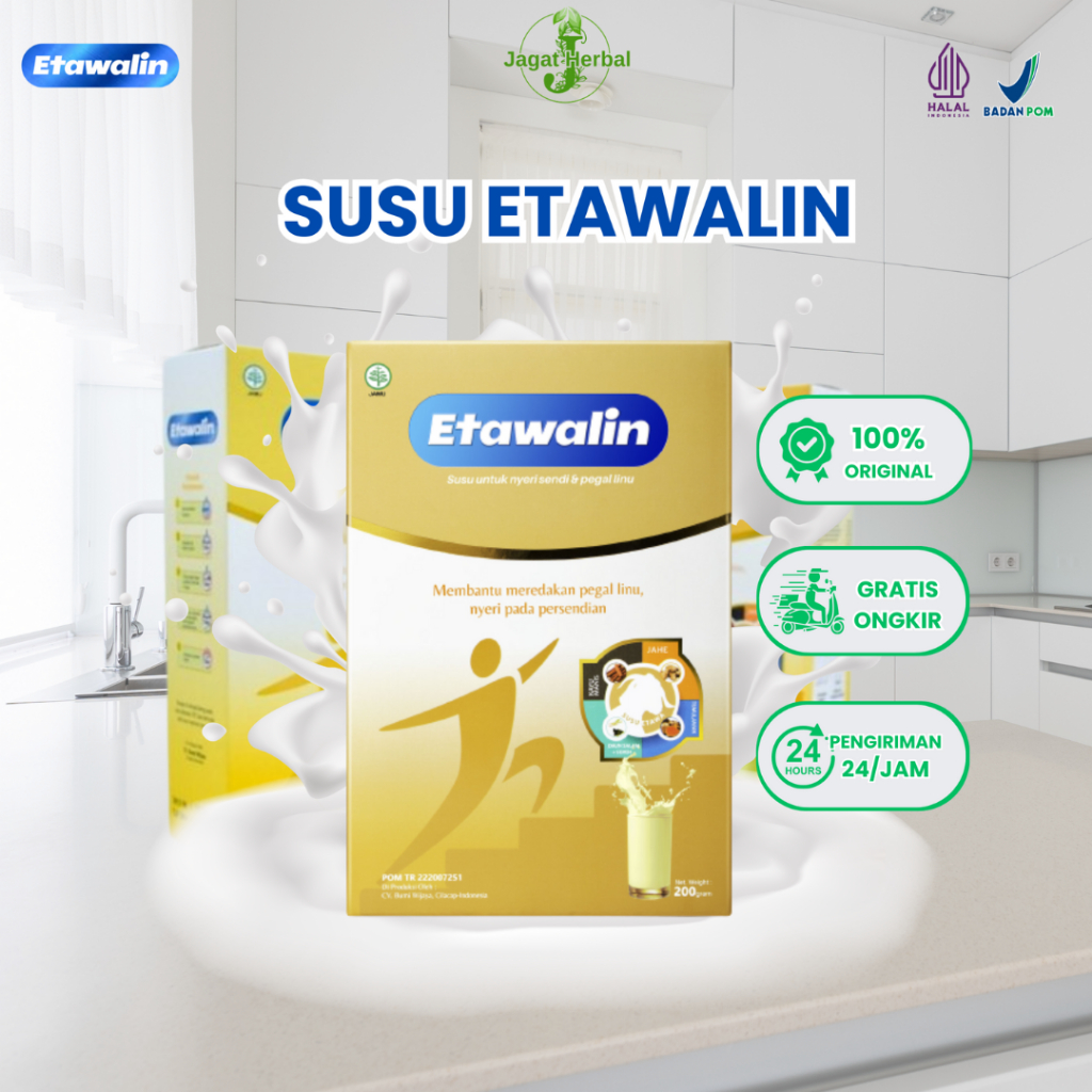 

ETAWALIN SUSU ORIGINAL ASLI BANTU MENGATASI ASAM URAT DAN NYERI SENDI