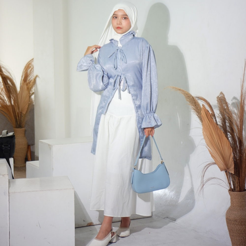 The.ficlo Dress Outer Elora | Outer Premium | Atasan Wanita | Long Outer