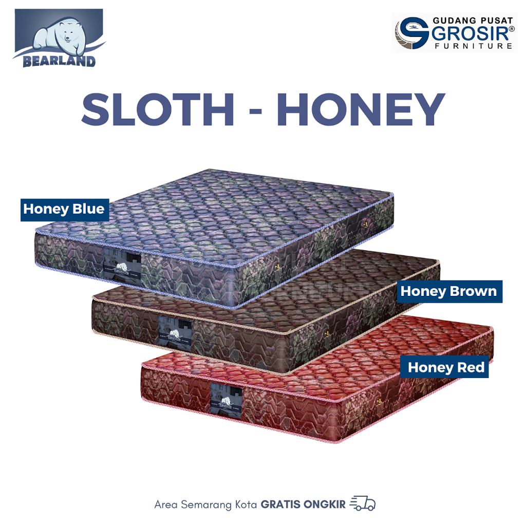Springbed Olympic Bearland - Sloth - Honey