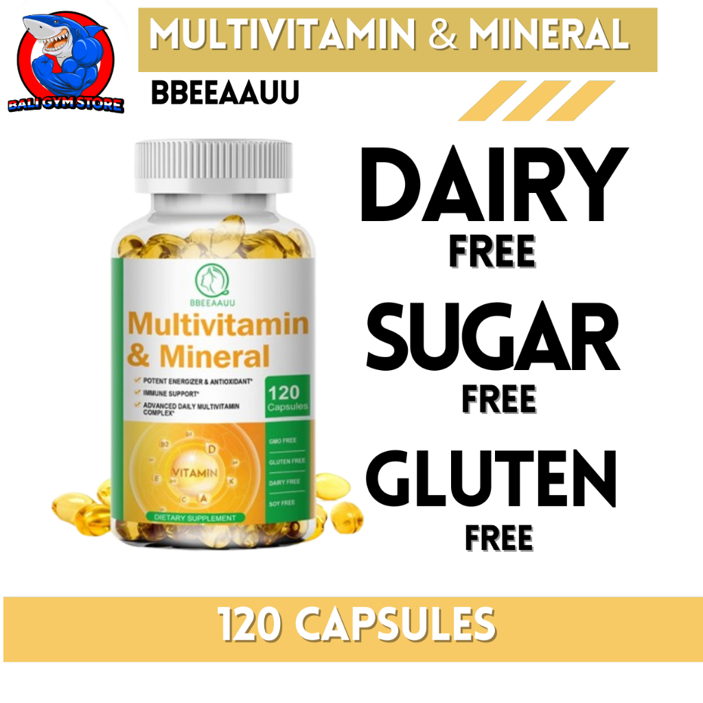 BBEEAAUU Multivitamin dan Mineral 120 Kapsul