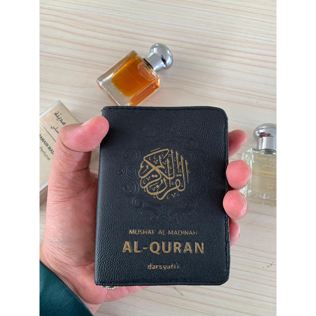Mushaf Saku Al Madinah Resleting / Al Qur'an Saku Resleting Madinah / Al Qur'an Kecil Resleting Al M