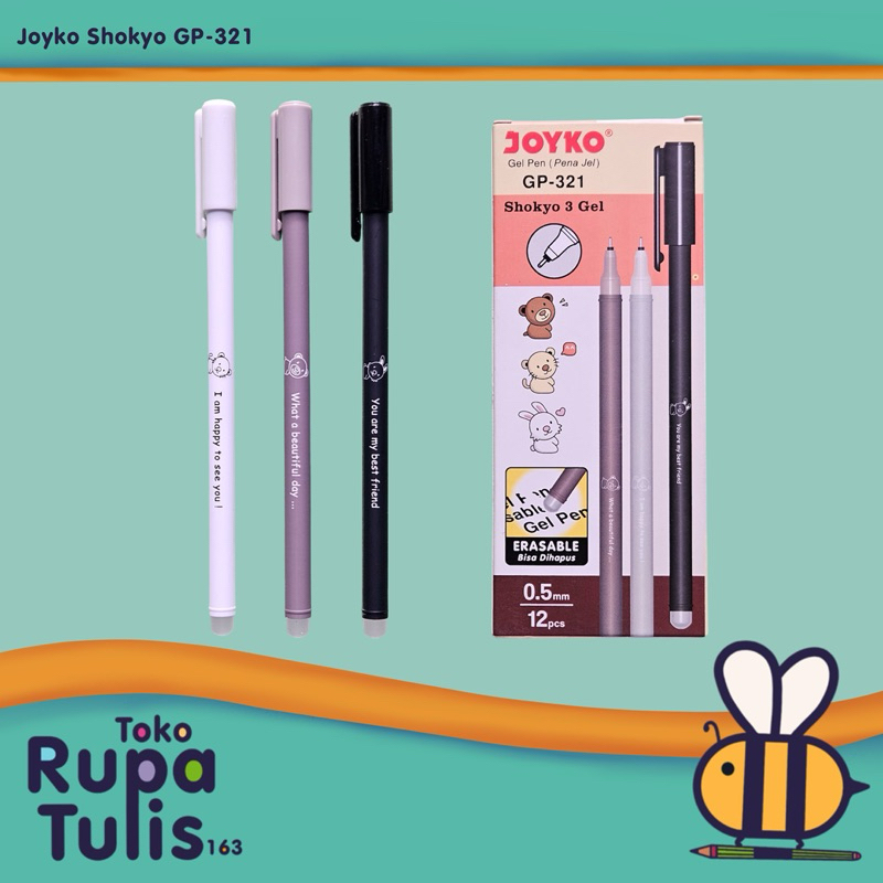 

JOYKO - Pulpen gel Shokyo 0.5 mm - SATUAN (1pcs)