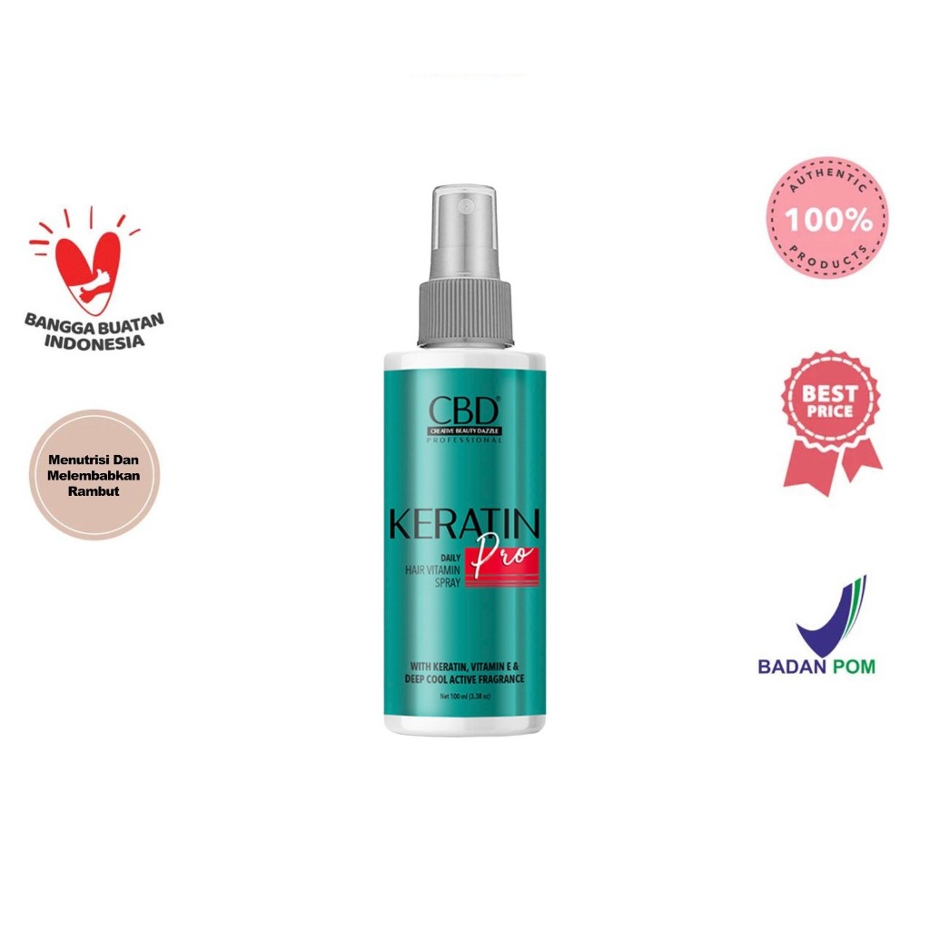 CBD Professional Keratin Pro Daily Hair Vitamin Spray 100ml