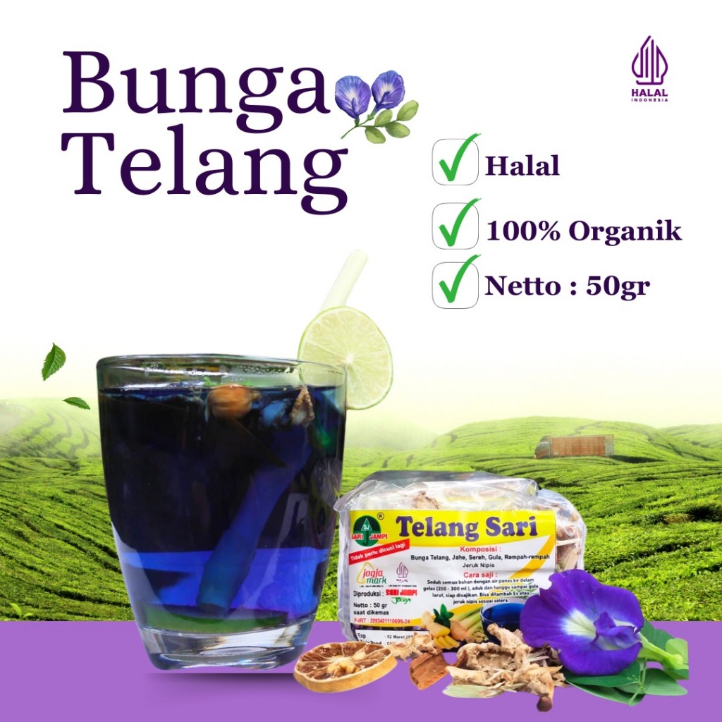 

Telang Sari (20 Bungkus)