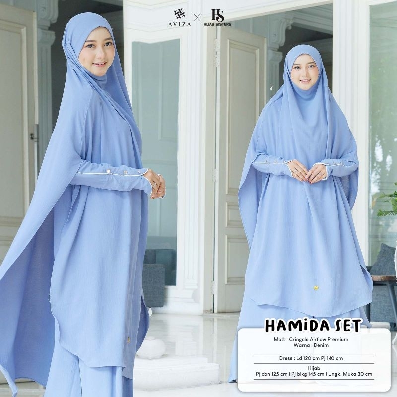 Hamida Set Gamis by Hijab Sister's
