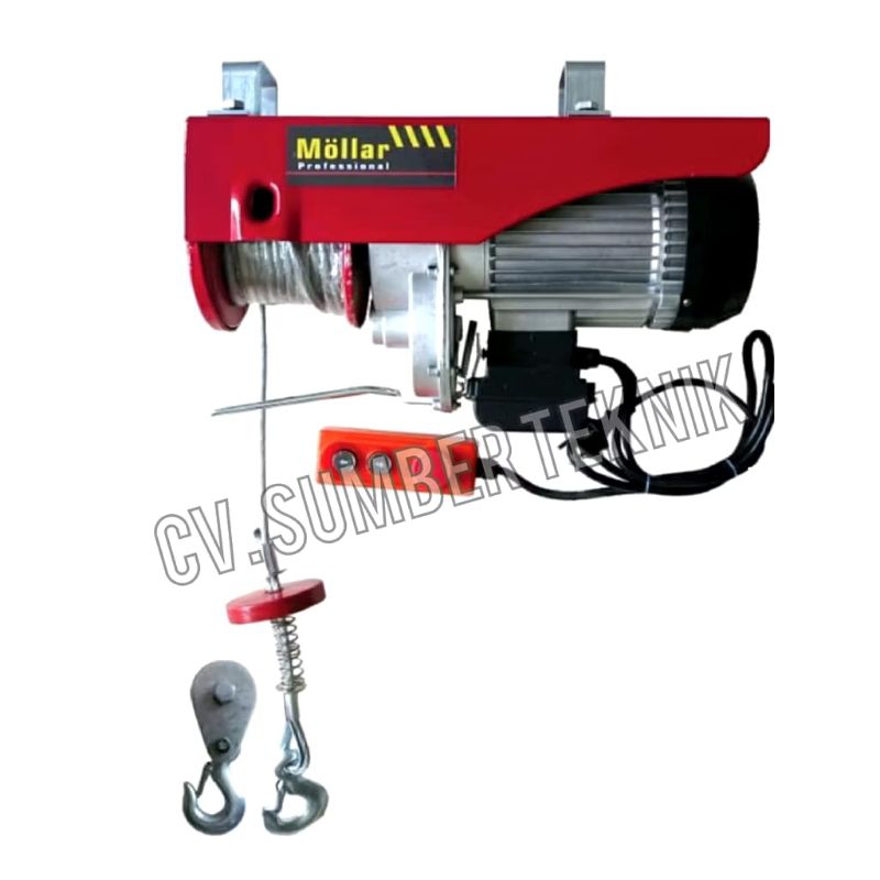 Electric Hoist Mollar HST 600/1200 katrol elektrik