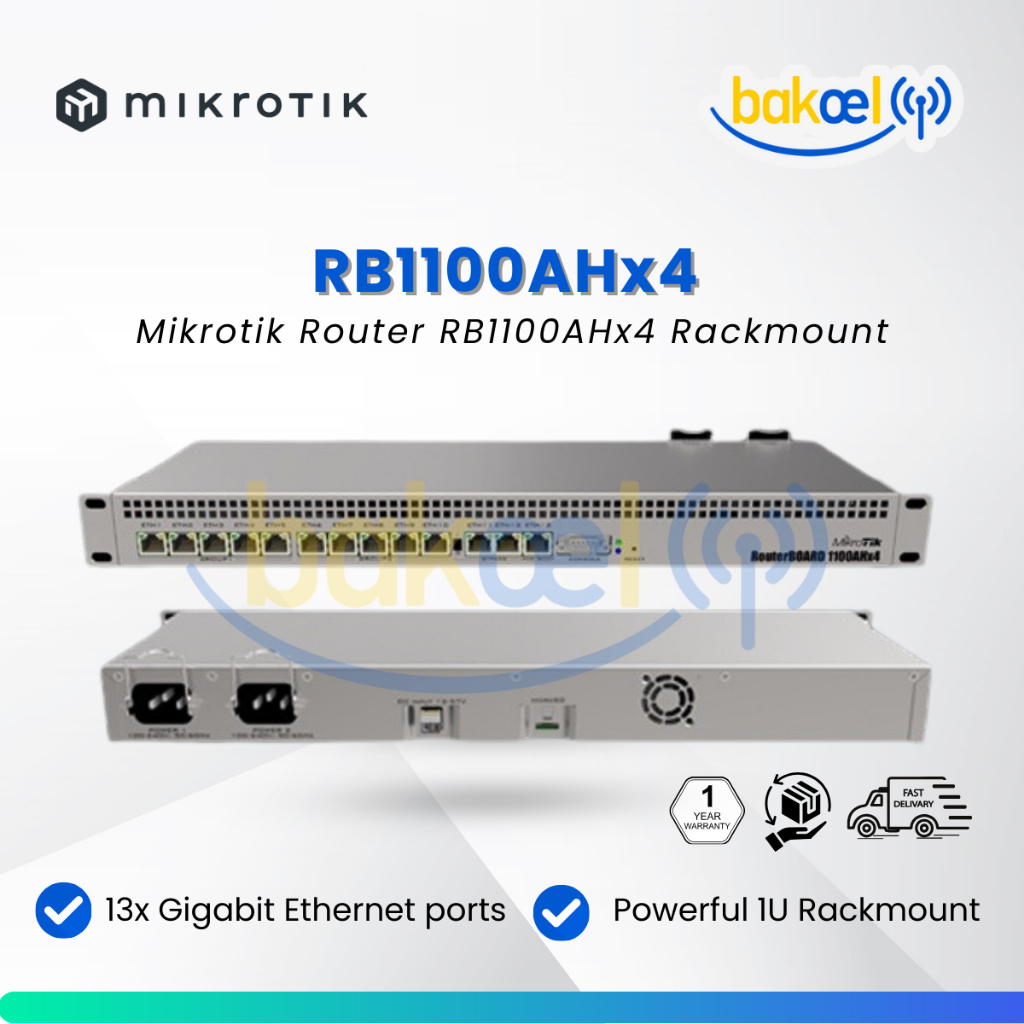 Mikrotik RB1100AHX4 Router RB-1100X4 RB1100X4 RB1100AHx4 Rackmount