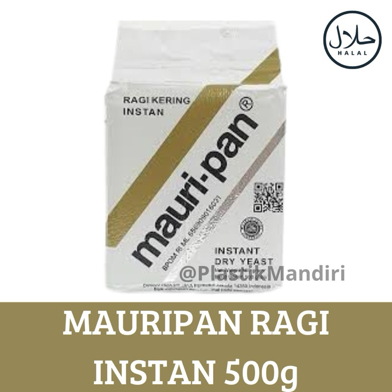 

Mauripan Ragi Instan Dry Yeast 500g