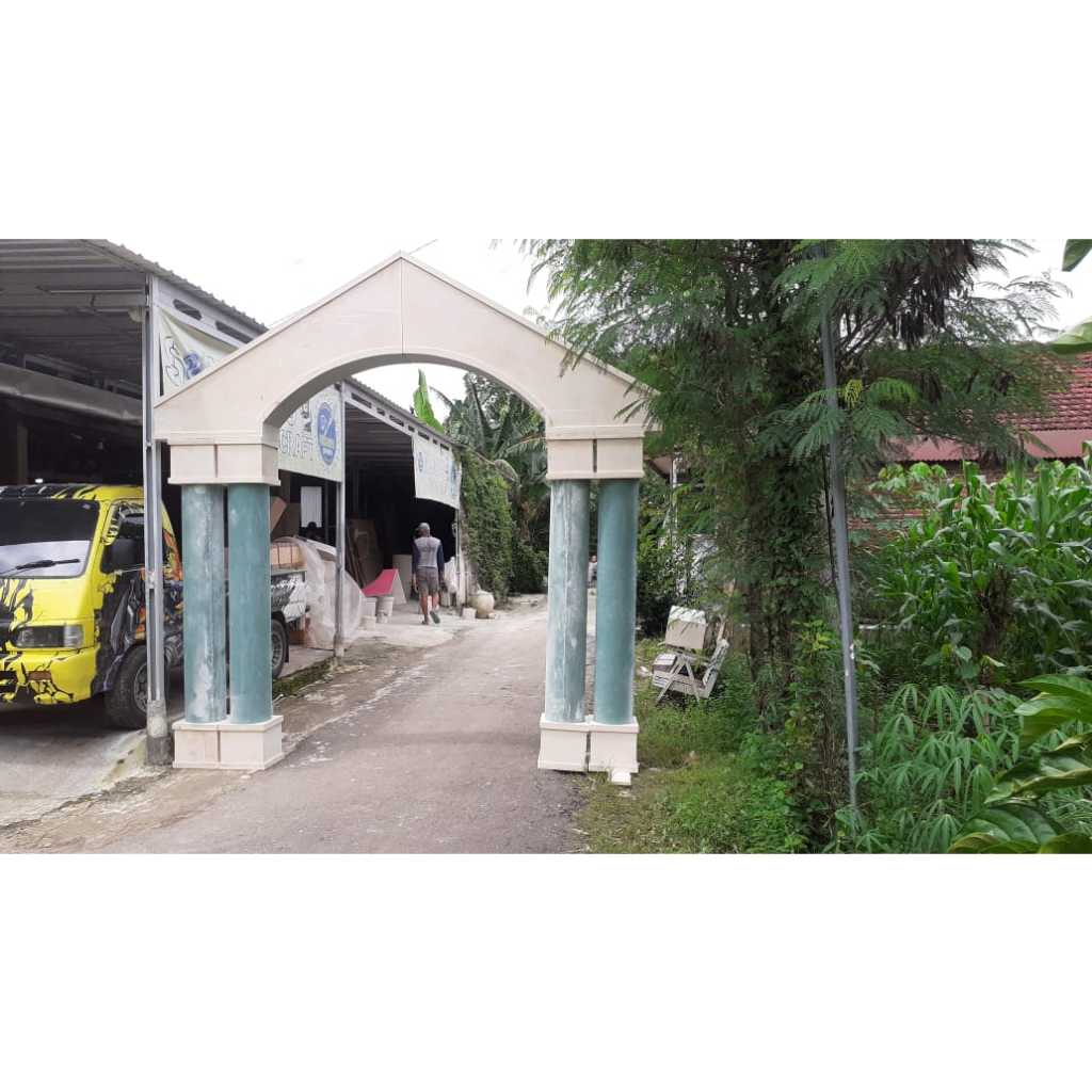 gate gerbang pergola dekorasi wedding pernikahan
