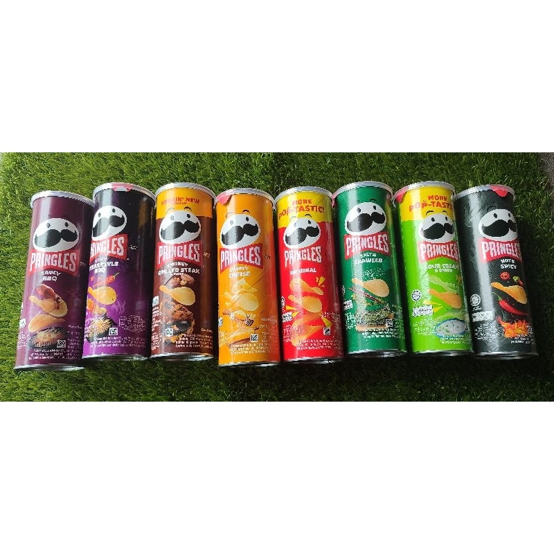 

Pringles Kemasan Baru komplit 8 rasa