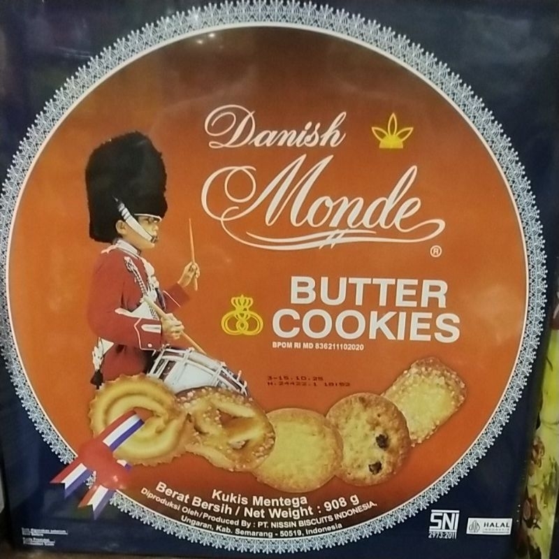 

danish monde butter cookies 1kg