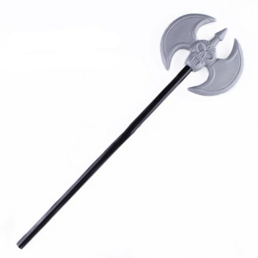 Two Side Axe Grim Reaper blade Halloween Costume Props