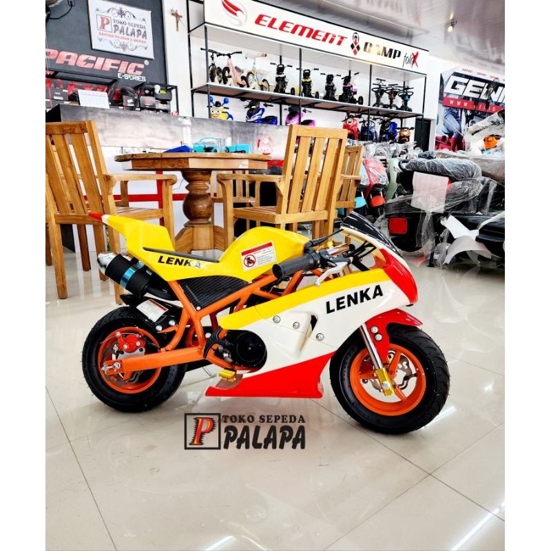 Sepeda Motor Sport Bensin Lenka Mini GPR 50cc