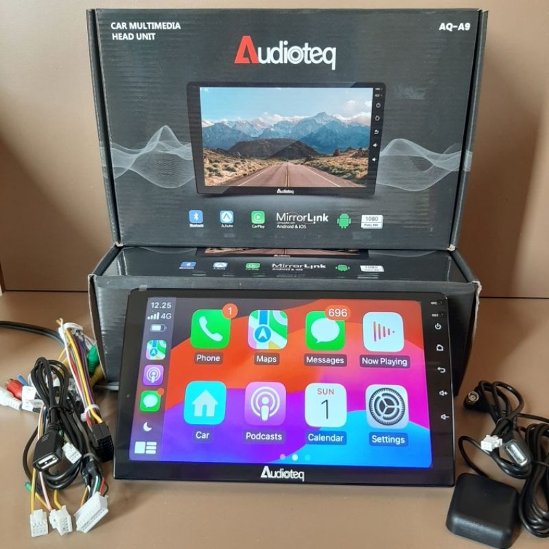 HEAD UNIT ANDROID AUDIOTEQ RAM 2/64 GB 9 INCH / 10 INCH