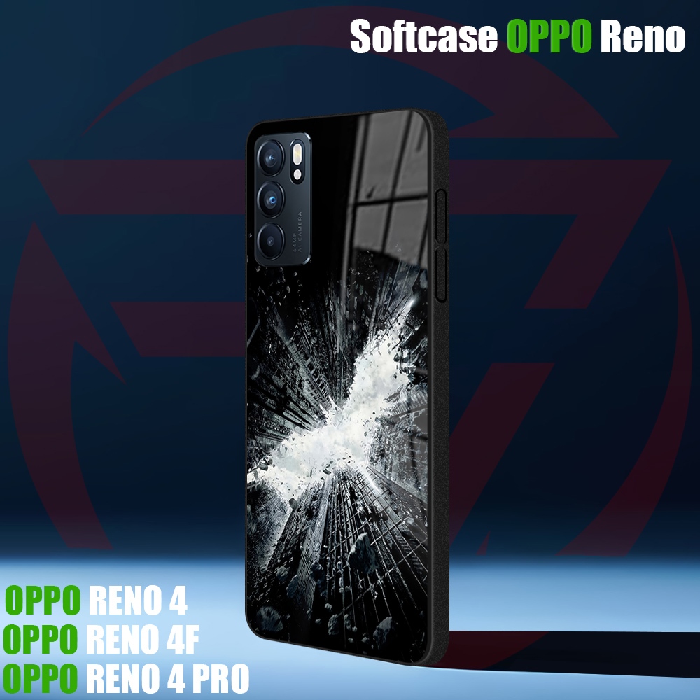 [AM29] Softcase Kilau OPPO Reno 4 4F 4PRO |  5 5F | 6 Sinyal 4G 5G | 7 Sinyal 5G | Case Kaca Mika Pe