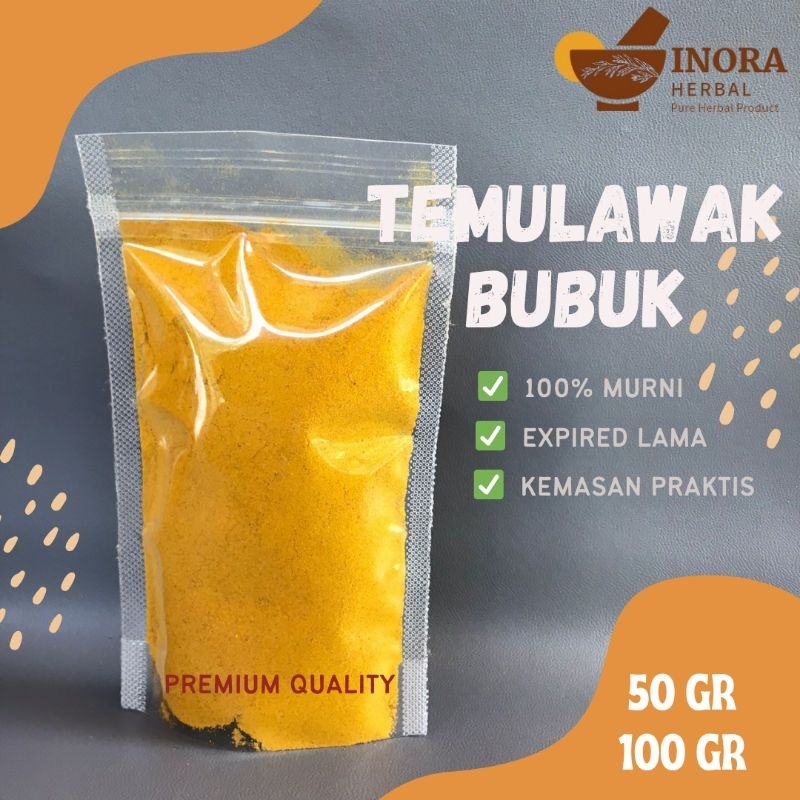 

Temulawak Bubuk Murni 50 gram dan 100 gram